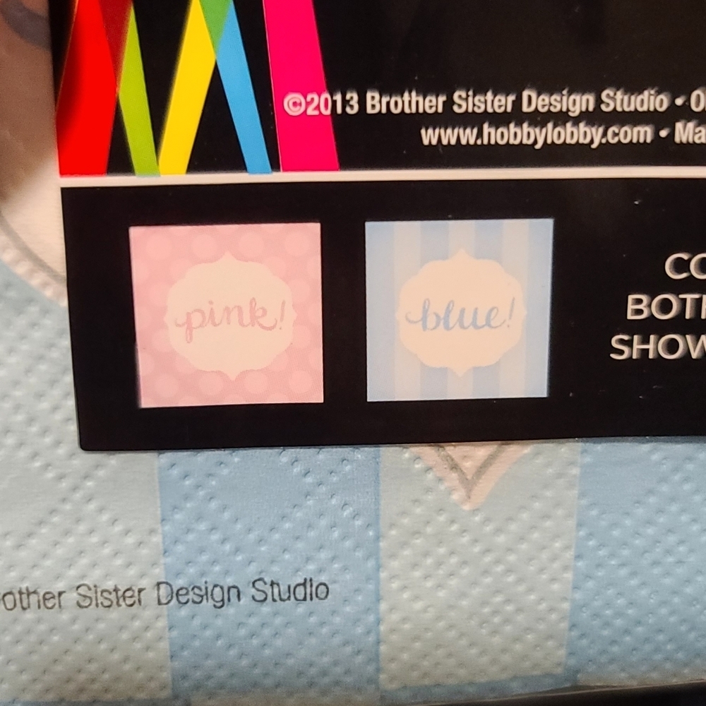 Baby Shower/Gender Reveal Decorations (G-X) - Picture 6 of 8